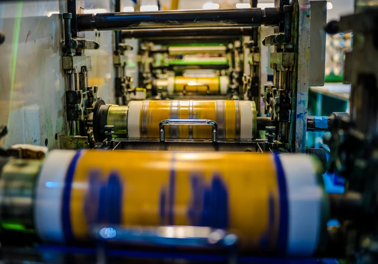 Flexographic Label printing machine